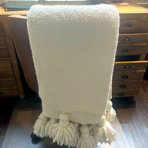 Anthropologie Knit Blanket